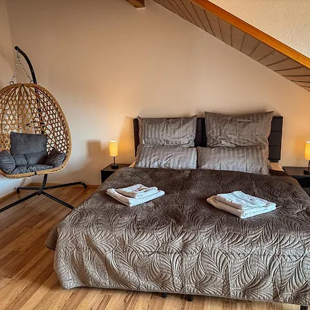 Apartment Moderne Luxus-oase In Mit Garten, 2 Balkone, Naehe Bodensee & Rheinfall Gailingen