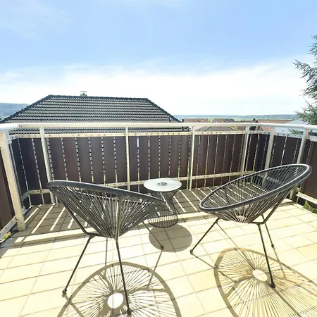 Moderne Luxus-oase In Mit Garten, 2 Balkone, Naehe Bodensee & Rheinfall Appartement Gailingen am Hochrhein